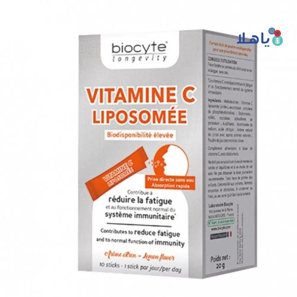 BIOCYTE VIT-C LIPOSOME 10STICKS