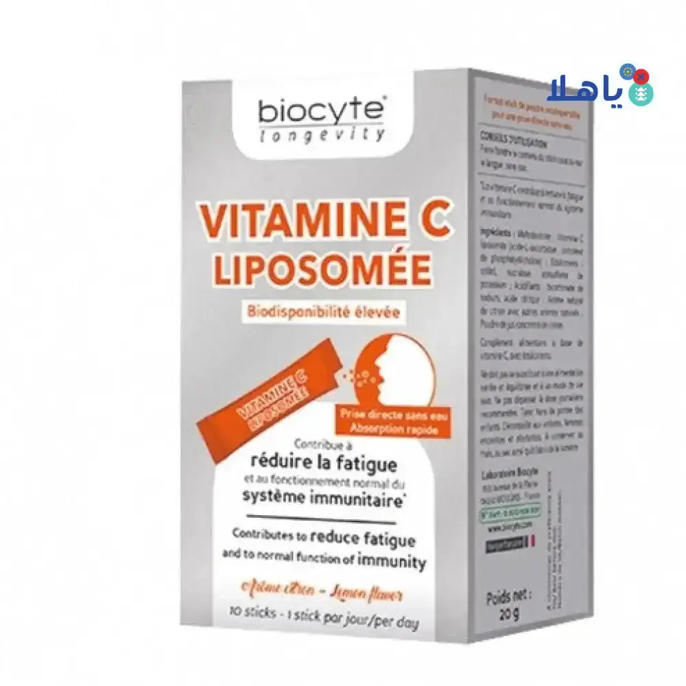 BIOCYTE - Biocyte Vit - C Liposome 10Sticks - Pharmazone - 