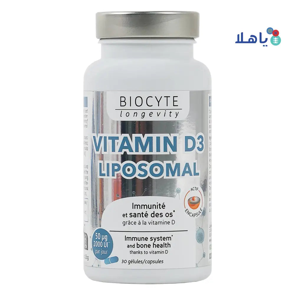 Biocyte Vitamin D3 Liposomal 30 Capsules