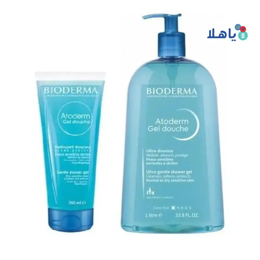 BIODERMA - BIODERMA ATODERM GEL DOUCHE (1 LTR+200ML) - OFFER - Pharmazone - SubB02