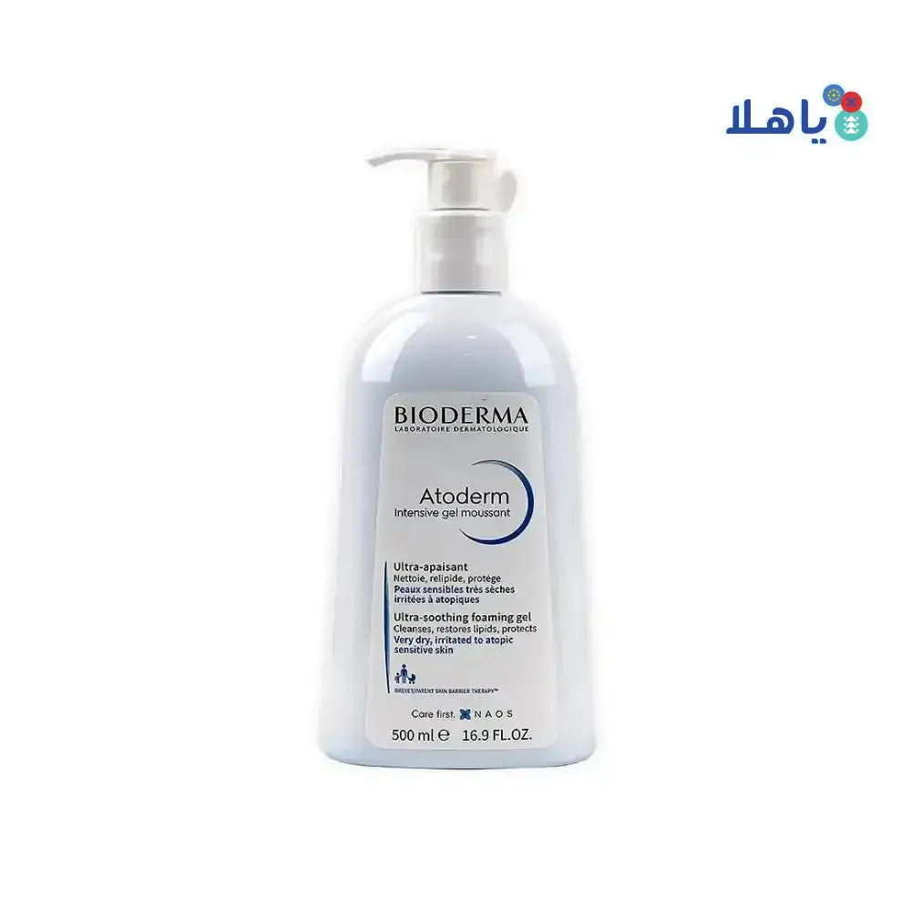 BIODERMA - BIODERMA ATODERM INTENSIVE GEL MOUSSANT 500ML - Pharmazone - SubB02