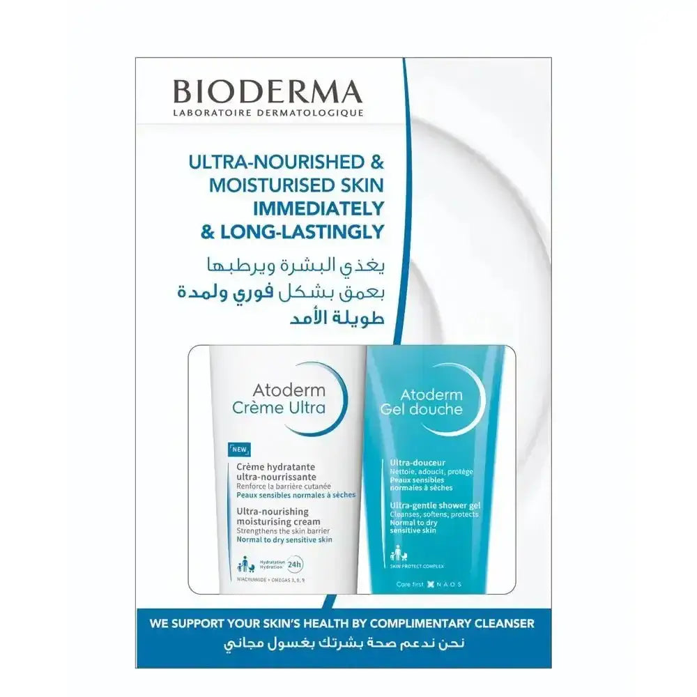 BIODERMA - Bioderma Atoderm - Offer (Cream 500ml+ Cleannsing Gel 200ml) - Pharmazone - SubB02