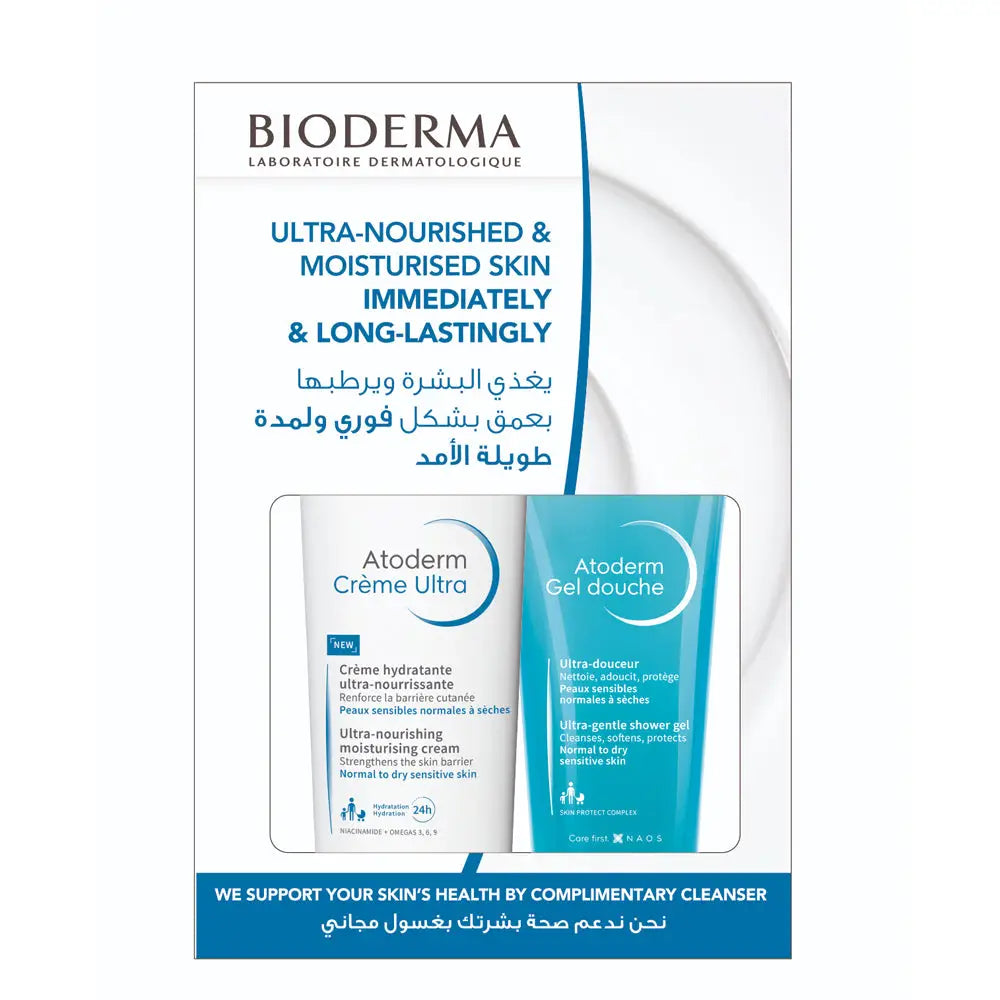 BIODERMA ATODERM-OFFER (CREAM 500ML+SHOWER GEL 200M)