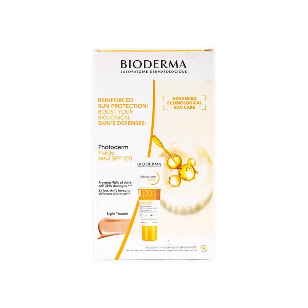 BIODERMA - BIODERMA PHOTODERM FLUIDE MAX SPF100 CLAIRE LIGHT (1+1) 40G - Pharmazone - SubB11