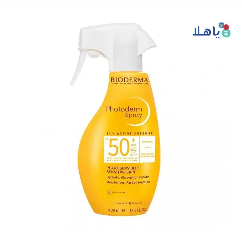 BIODERMA - BIODERMA PHOTODERM SPF50+ INVISIBLE SPRAY 400ML - Pharmazone - SubB11