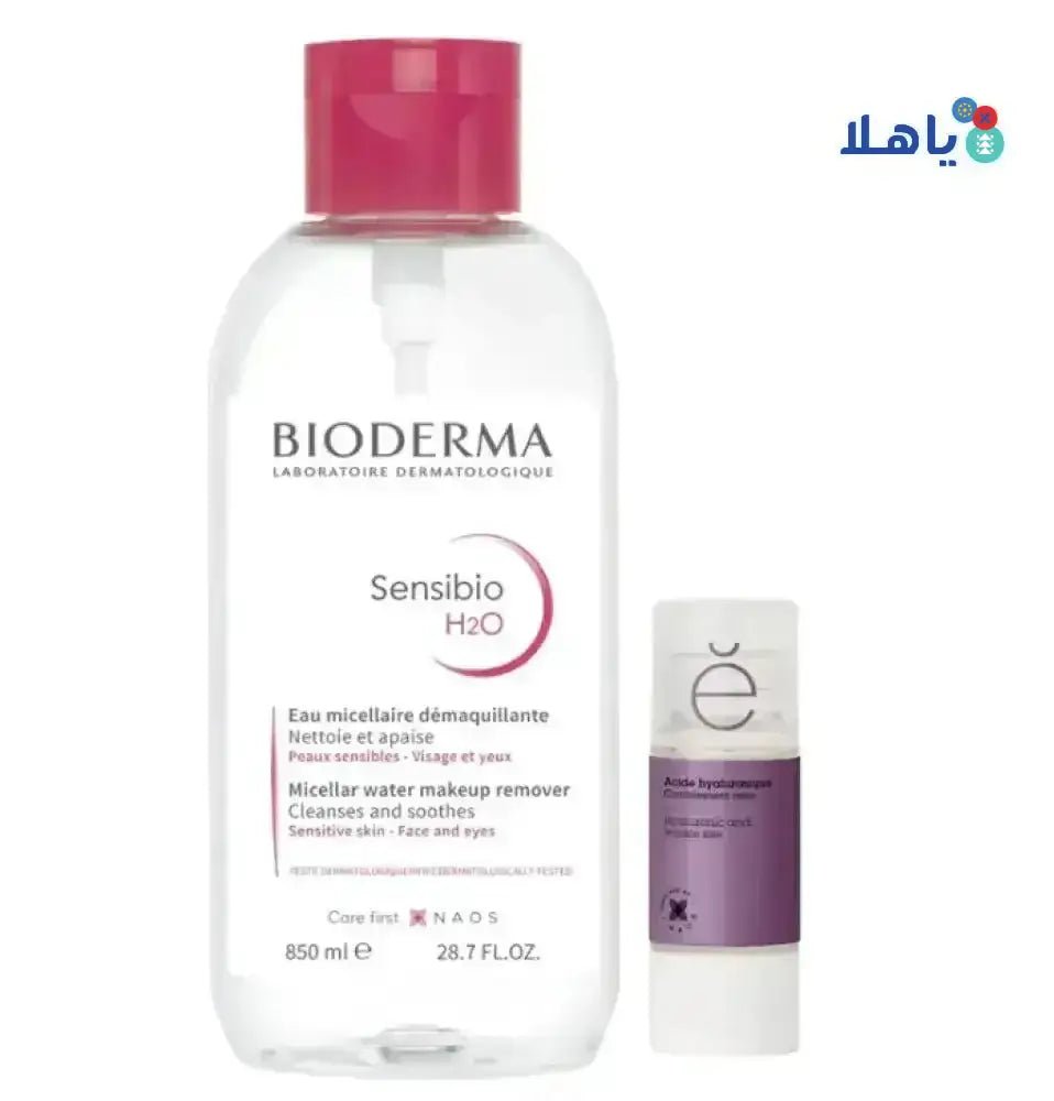 BIODERMA - BIODERMA SENSIBIO H2O 850ML+HYALURONICACID WRINKL FILLER15ML - Pharmazone - SubB14