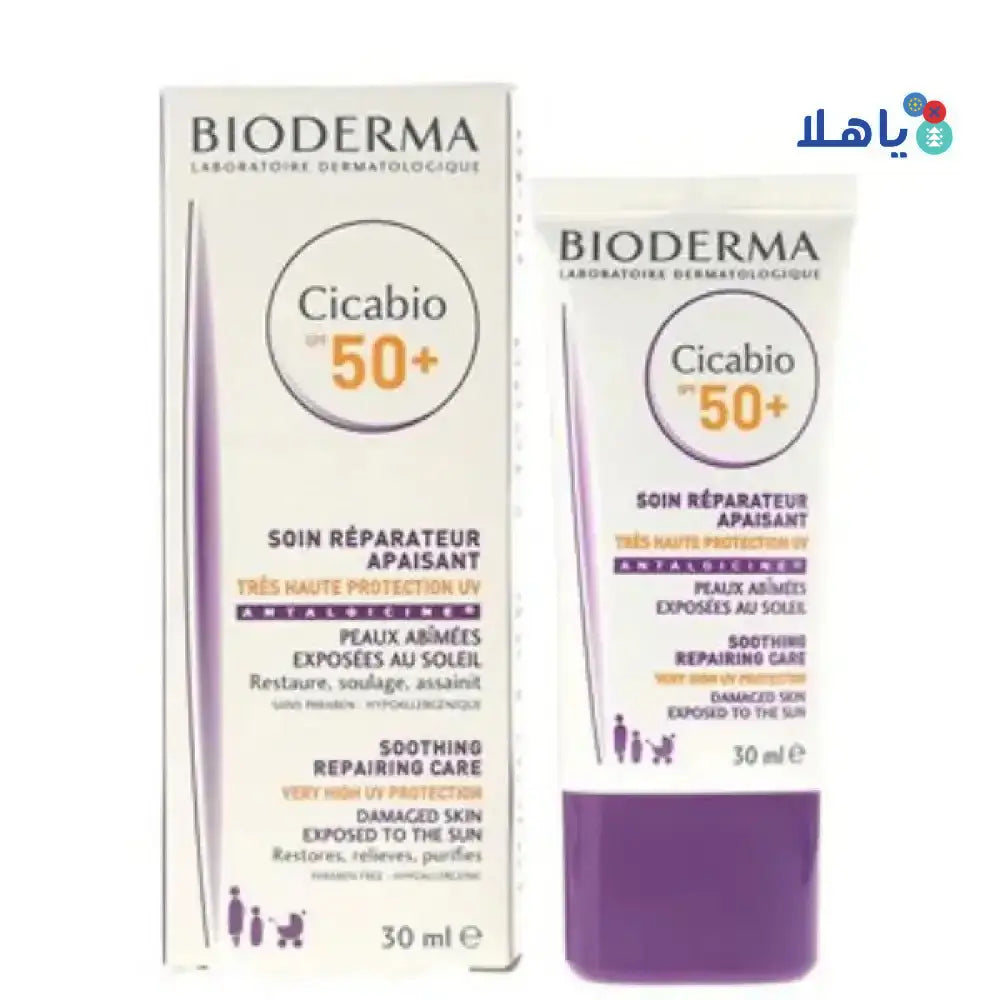 BIODERMA - Bioderma Cicabio SPF50+ Cream 30 Ml 2156873 - Pharmazone - SubB04