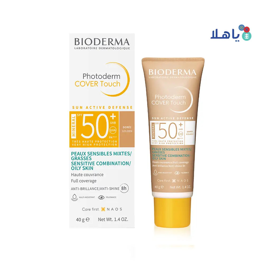 BIODERMA COVER TOUCH SPF50+ DOREE GOLDEN (1+1) 40G