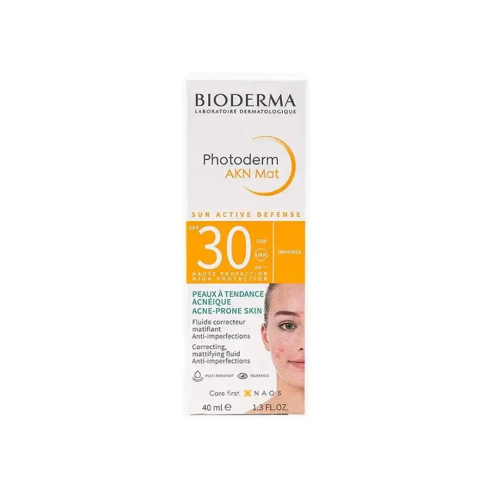 BIODERMA - Bioderma Photoderm Akn Mat SPF30 Fluid 40Ml 173467 - Pharmazone - SubB11