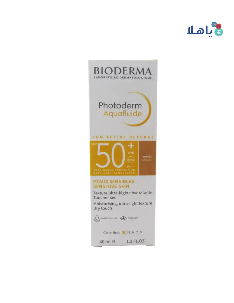 BIODERMA PHOTODERM AQUAFLUIDE SPF50+DARK GOLDEN 40ML