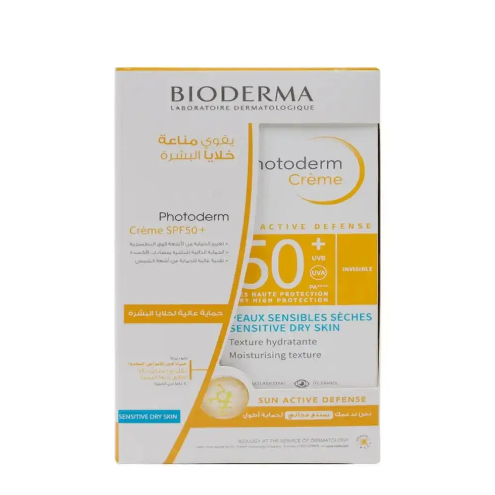 BIODERMA - BIODERMA PHOTODERM CREAM SPF 50+ INVISIBLE 40ML 1+1 DRY SKIN - Pharmazone - SubB11