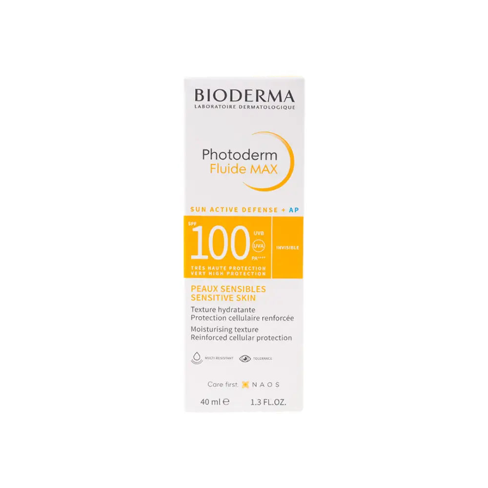 BIODERMA PHOTODERM FLUIDE MAX SPF100 INVISIBLE 40ML