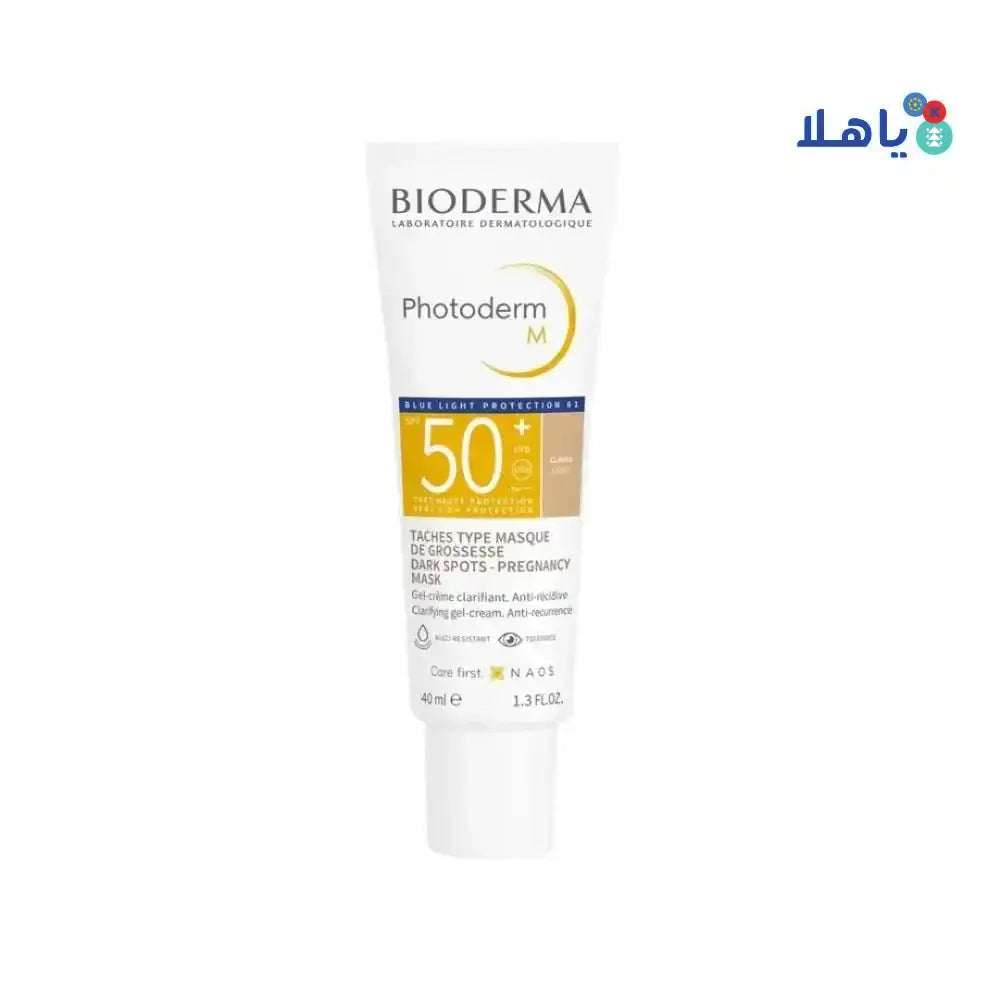 BIODERMA - BIODERMA PHOTODERM M SPF50+ BLUE LIGHT 61 40ML - LIGHT - Pharmazone - SubB11