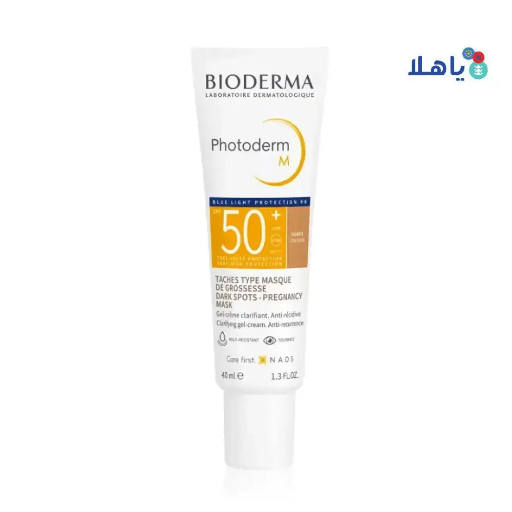 BIODERMA - BIODERMA PHOTODERM M SPF50+ BLUE LIGHT 66 40ML - GOLDEN - Pharmazone - SubB11