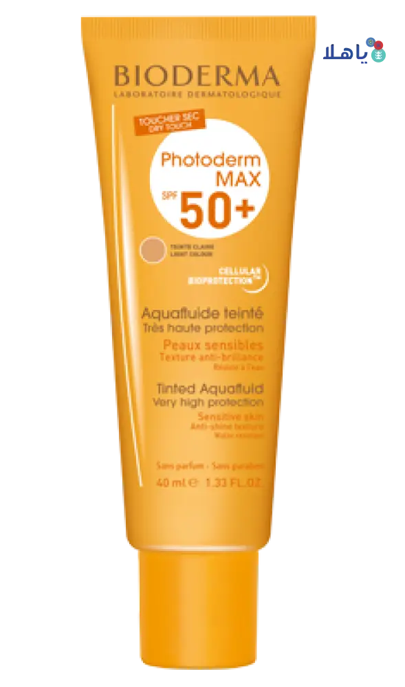 BIODERMA PHOTODERM MAX SPF50+ AQUAFLUID GOLD TINTED 40ML