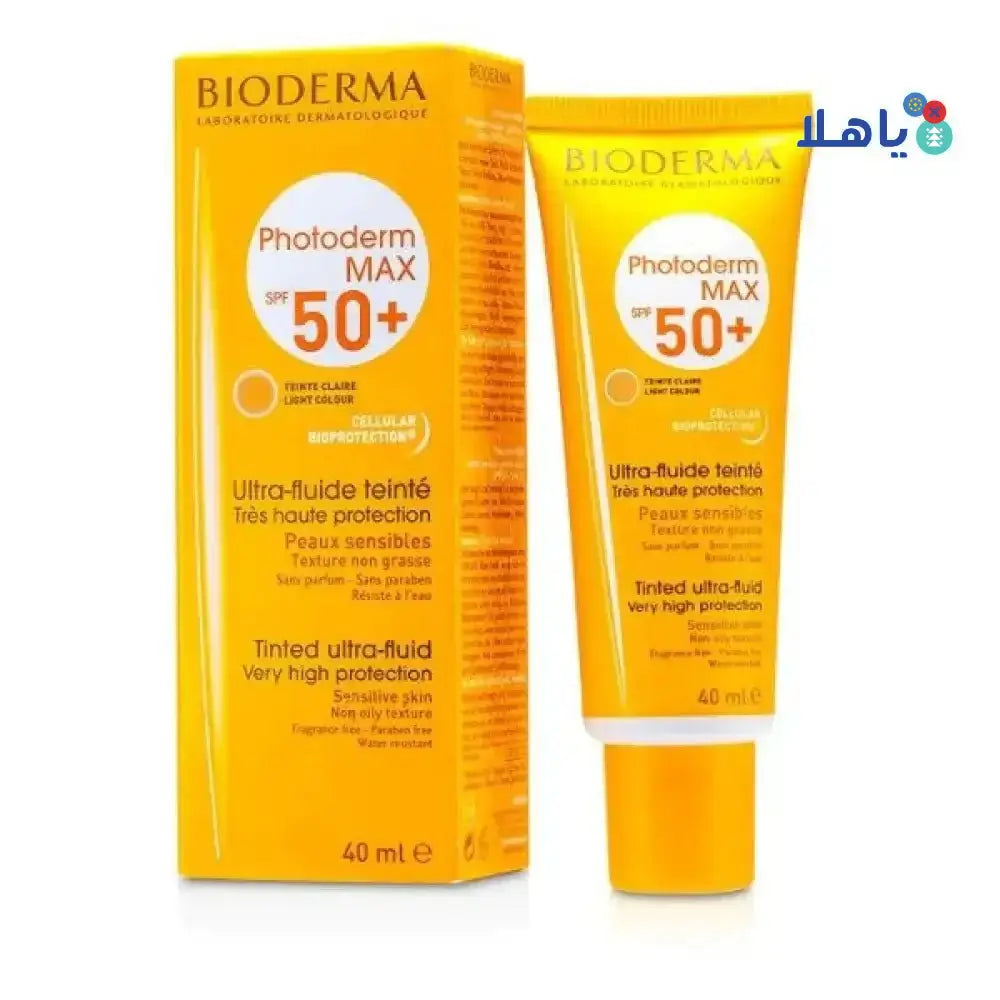 BIODERMA - Bioderma Photoderm Max SPF50+ Aquafluid Light Tinted 40Ml - Pharmazone - SubB11