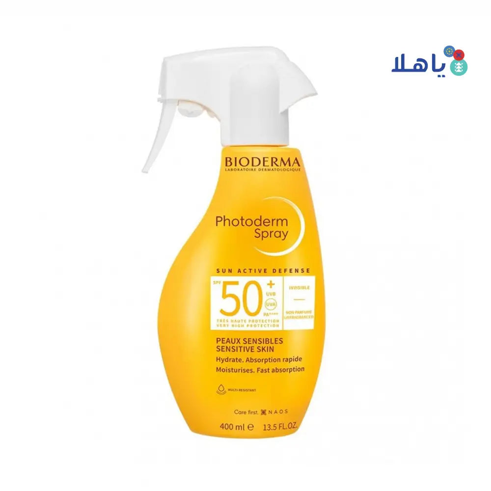 BIODERMA PHOTODERM SPF50+ INVISIBLE SPRAY 400ML