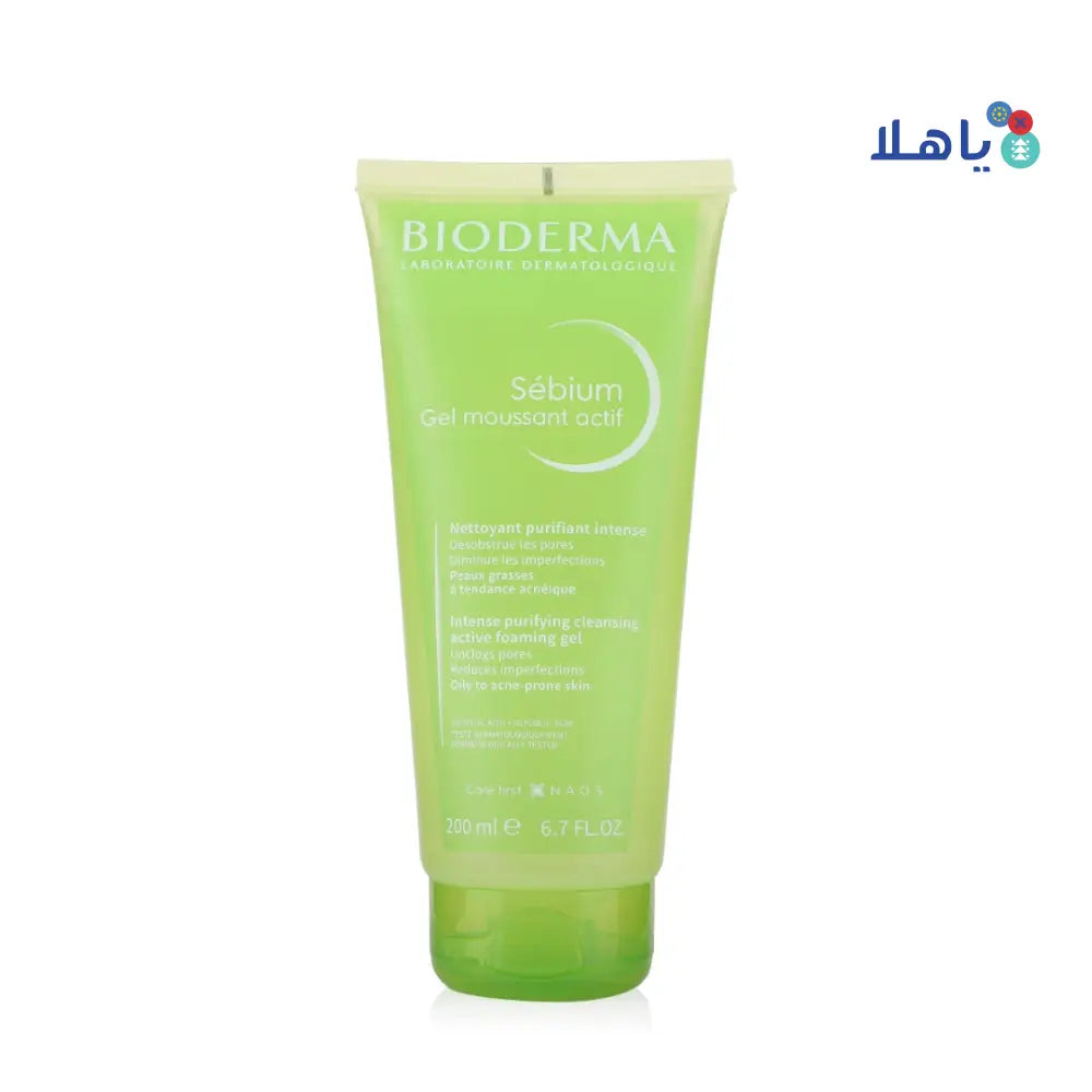 BIODERMASEBIUMGELMOUSSANTACTIF200ML