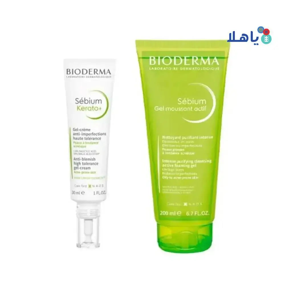 BIODERMA - Bioderma Sebium Kerato+30ml + Gel Moussant Actif 200ml Offer - Pharmazone - SubB13