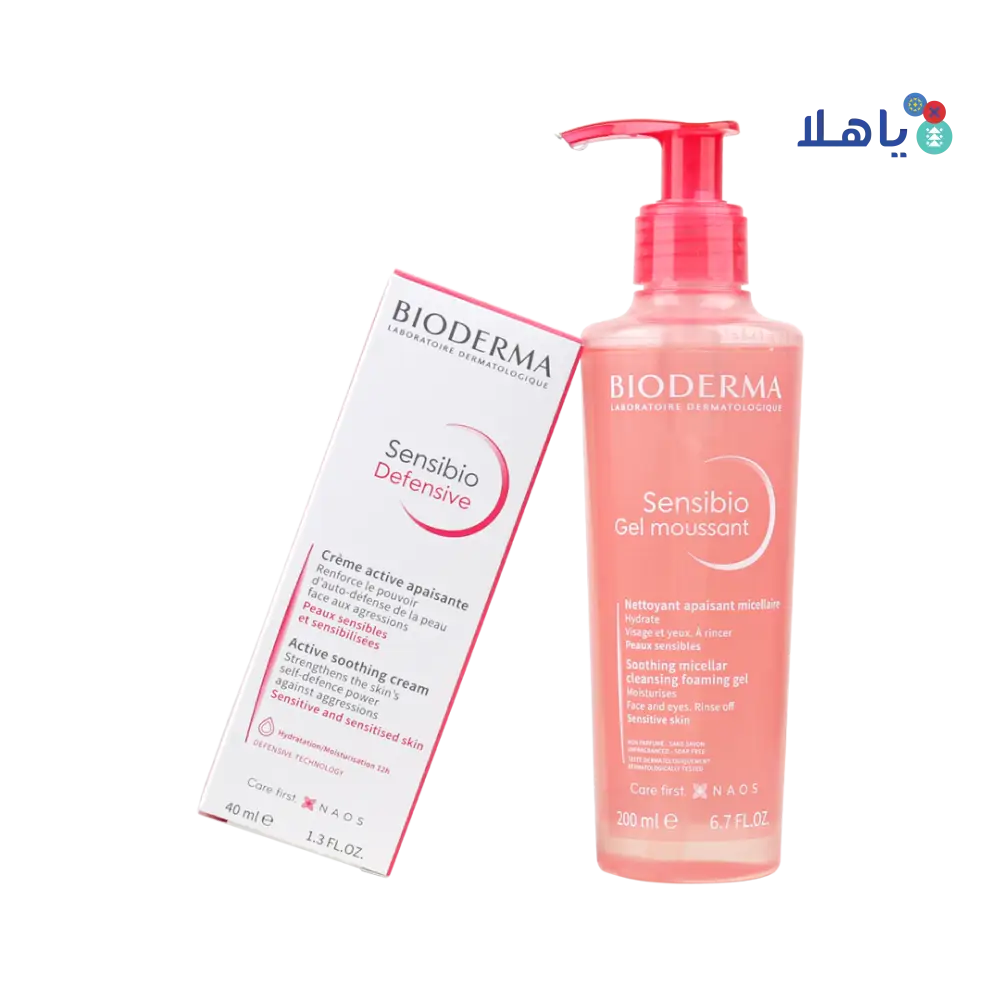 Bioderma Sensibio Defensice Cream + Gel Moussant