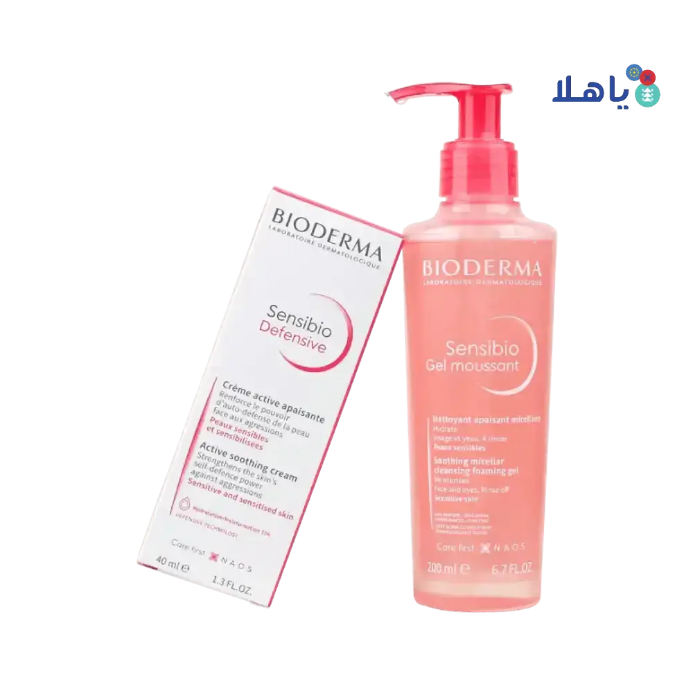 Pharmazone - Bioderma Sensibio Defensice Cream + Gel Moussant - Set - Pharmazone - 