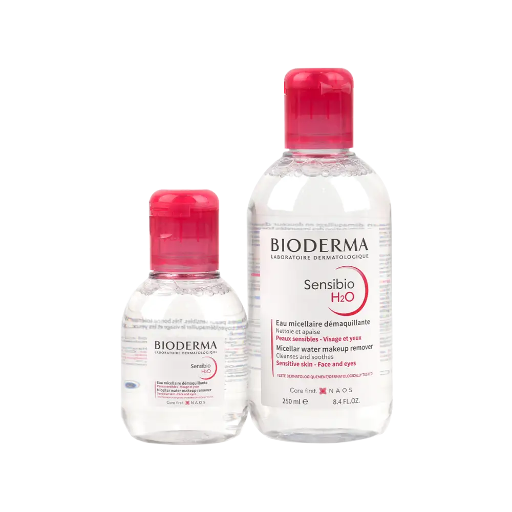 BIODERMA SENSIBIO H2O (250ML+100ML) -OFFER