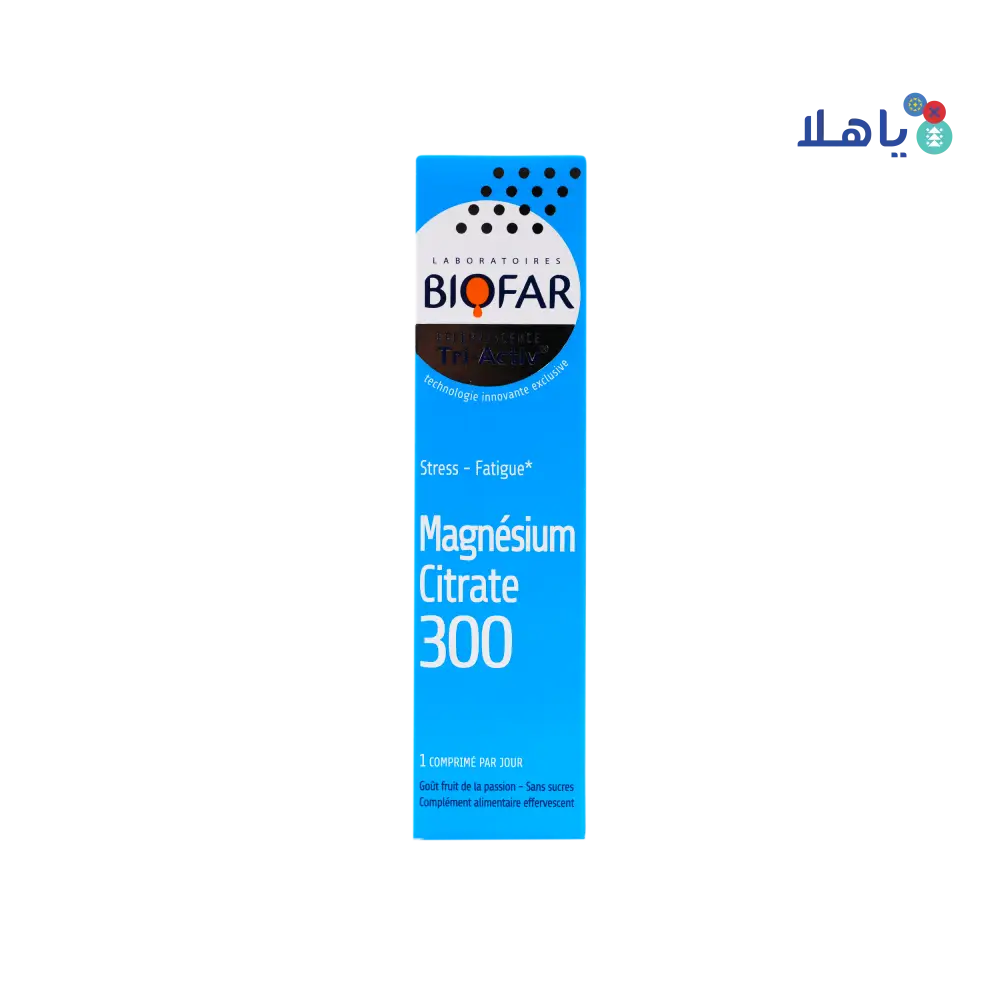 BIOFAR MAGNESIUM CITRATE 300 15EFF