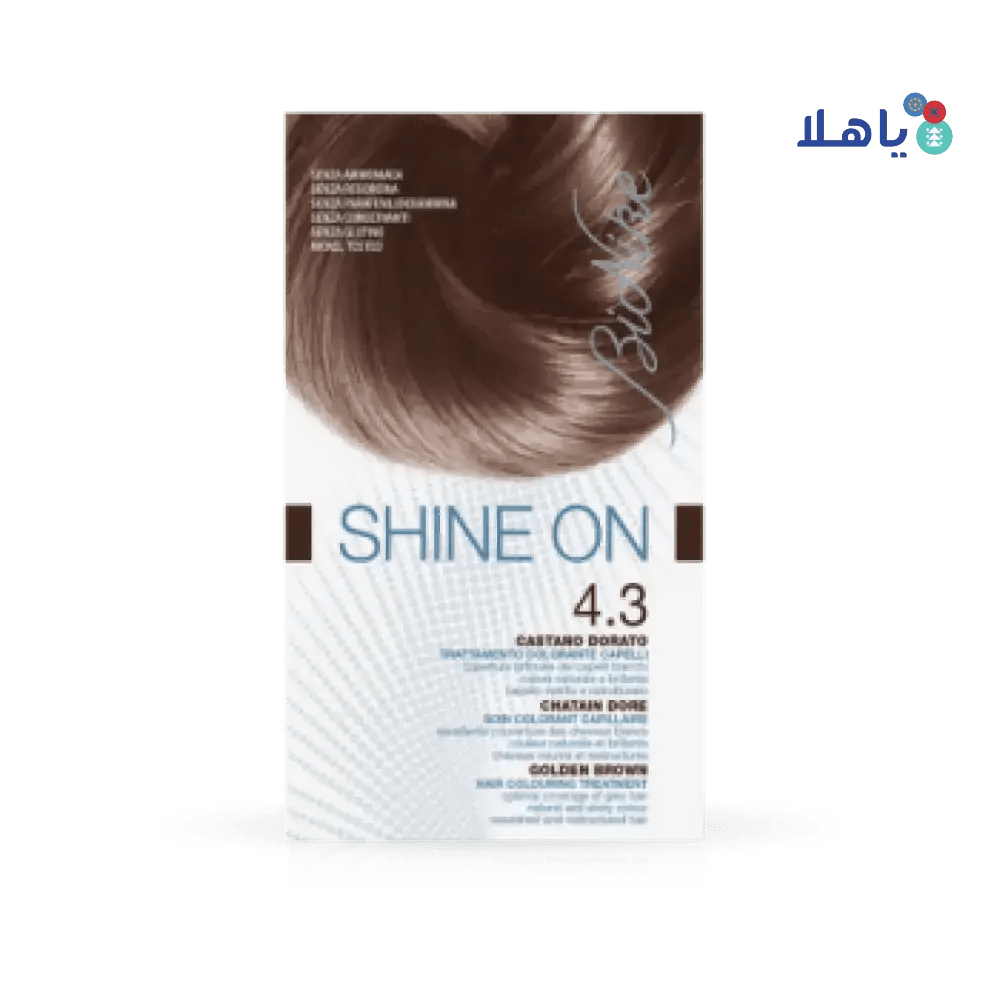 BIONIKE - SHINE ON HAIR COLOR GOLDEN BROWN NO.4.3 - Pharmazone - 