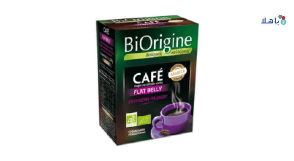 BIORIGINE INSTANT CAFFEE FLAT STOMACH 12 SACHETS-CHICORY