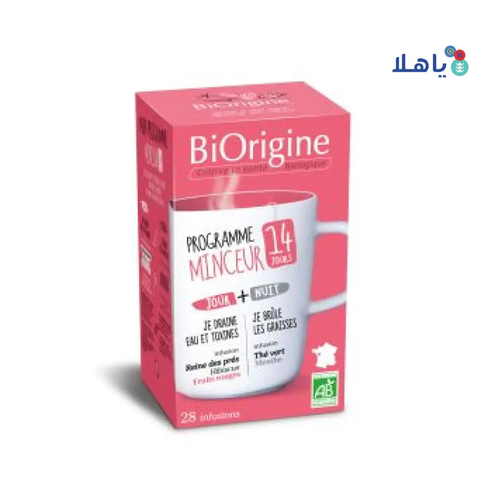 BIORIGINE PROGRAMME MINCEUR 30 INFUSIONS