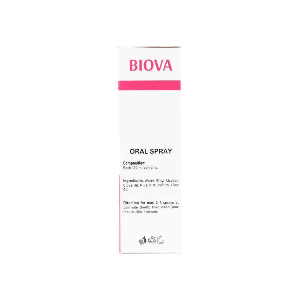 BIOVA ORAL TOPICAL SPRAY 40ML