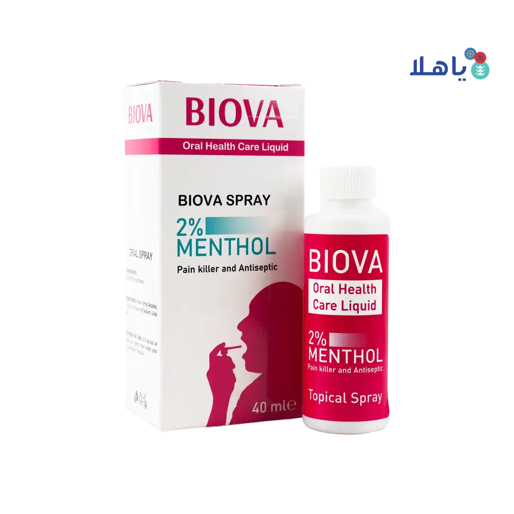 BIOVA ORAL TOPICAL SPRAY 40ML