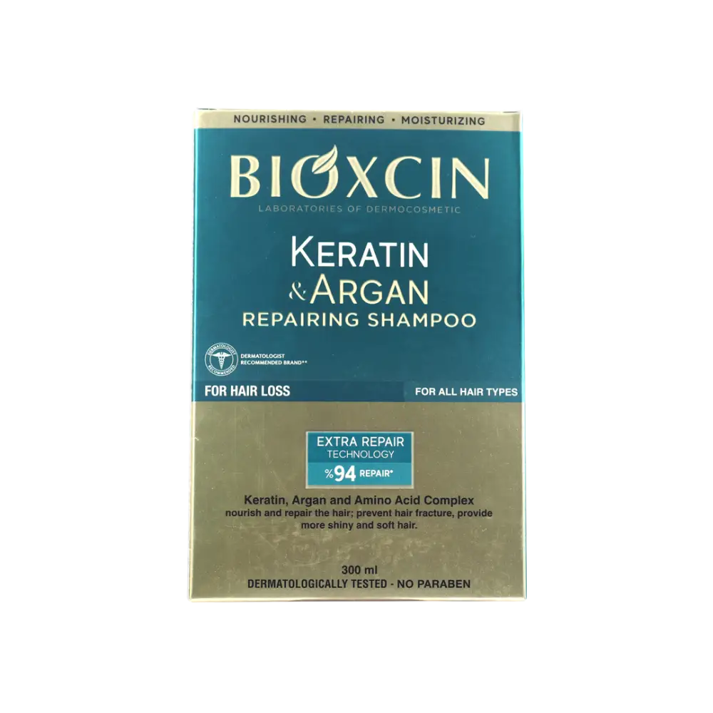 Bioxcin Keratin & Argan Repairing Shampoo 300ml