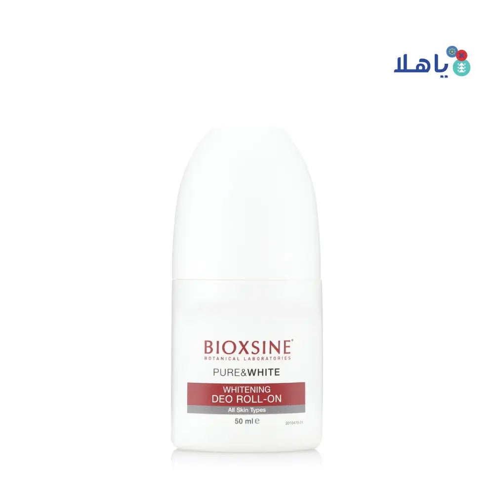 BIOXSINE PURE & WHITE DEO ROLL ON 50ML