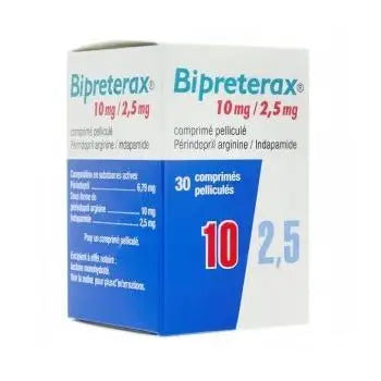 BI-PRETERAX ARGININE 10MG/2.5MG 30TAB