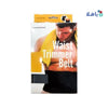 BLACK & BROWN WAIST TRIMMER BELT-BLACK