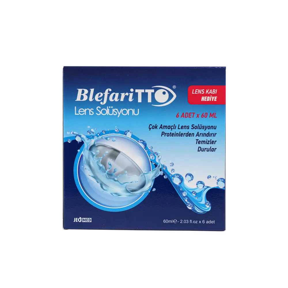 Blepharitt Lens Solution 6pcs X 60ml