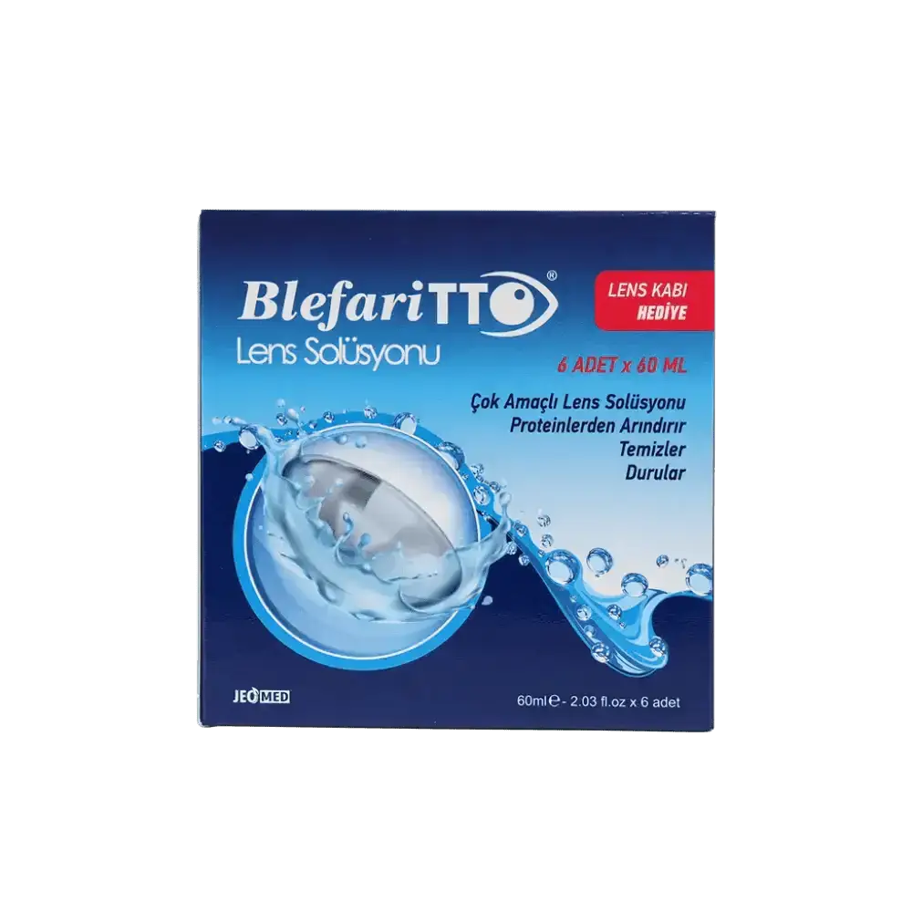 Blepharitt - Blefaritt Lens Solution 6pcs X 60ml - Pharmazone - 