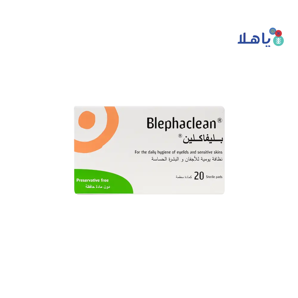 BLEPHACLEAN 20 STERILE PADS