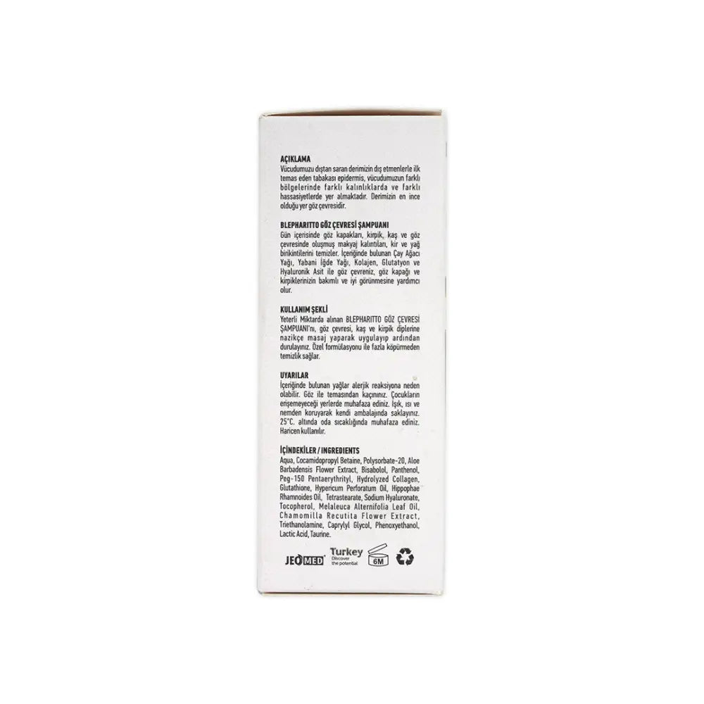 Blepharitt - Blepharitt Eye Contour Shampoo 125ml - Pharmazone - 