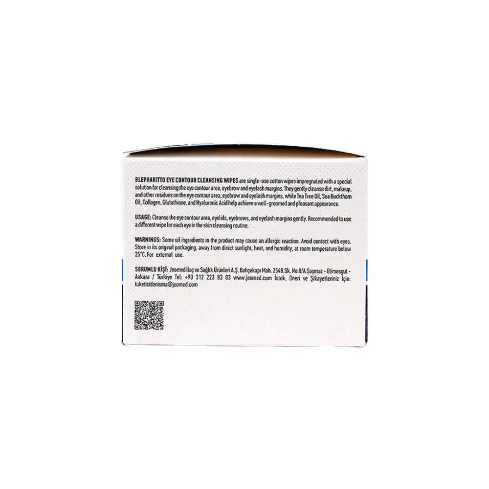 Blepharitt - Blepharitt Eye Contour Cleansing Wipes 24pcs - Pharmazone - 