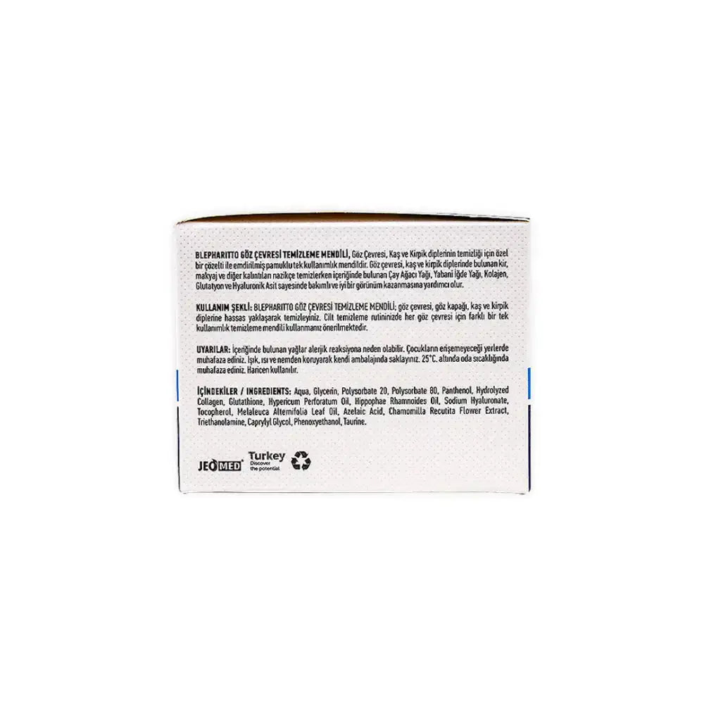 Blepharitt - Blepharitt Eye Contour Cleansing Wipes 24pcs - Pharmazone - 