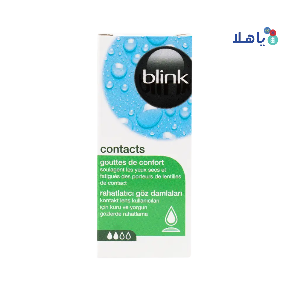 BLINK CONTACTS EYE DROPS 10ML