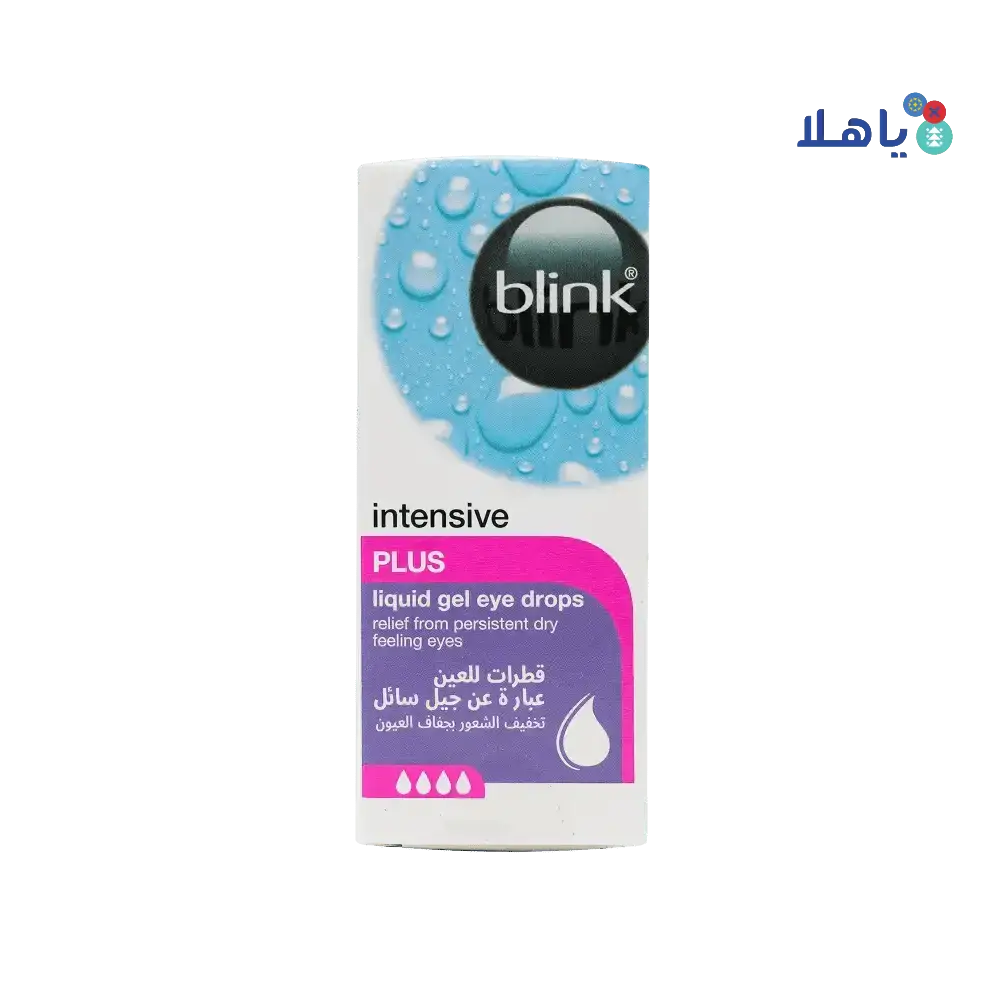 BLINK - Blink Intensive Plus Liquid Gel Eye Drops 10Ml - Pharmazone - 