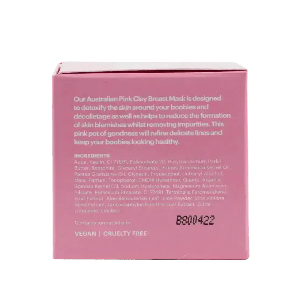 BOOBY TAPE - Booby Tape Skin Pink Clay Breast Mask 75g - Pharmazone - 