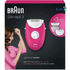 Braun Silk-Epil 3410 Legs & Body Raspberry Pink