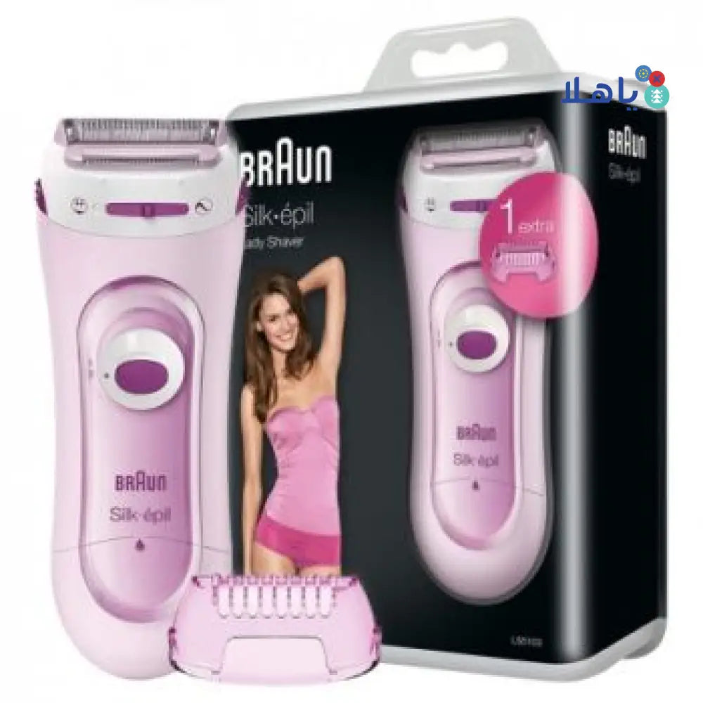 BRAUN SILK-EPIL LADY SHAVER LS5103-PINK