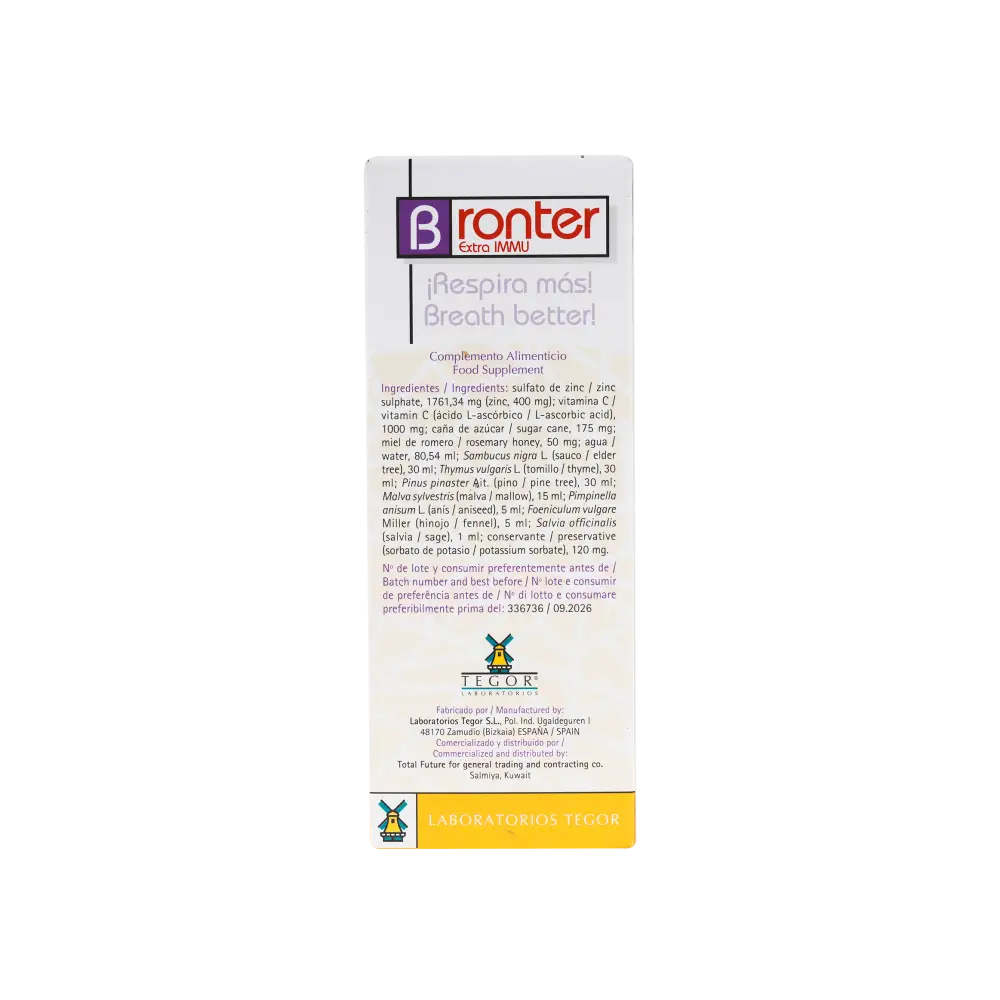 BRONTER COUGH SYRUP 200ML