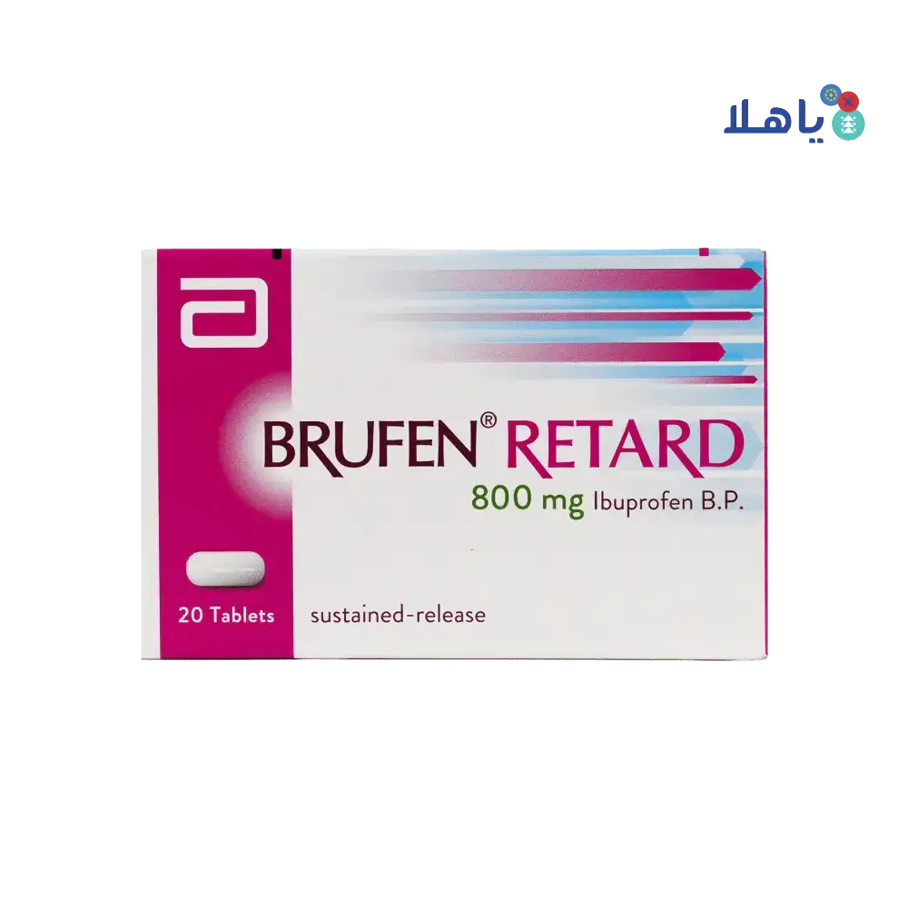 ABBOTT PHARMA - Brufen Retard 800Mg 20 Tab - Pharmazone - 