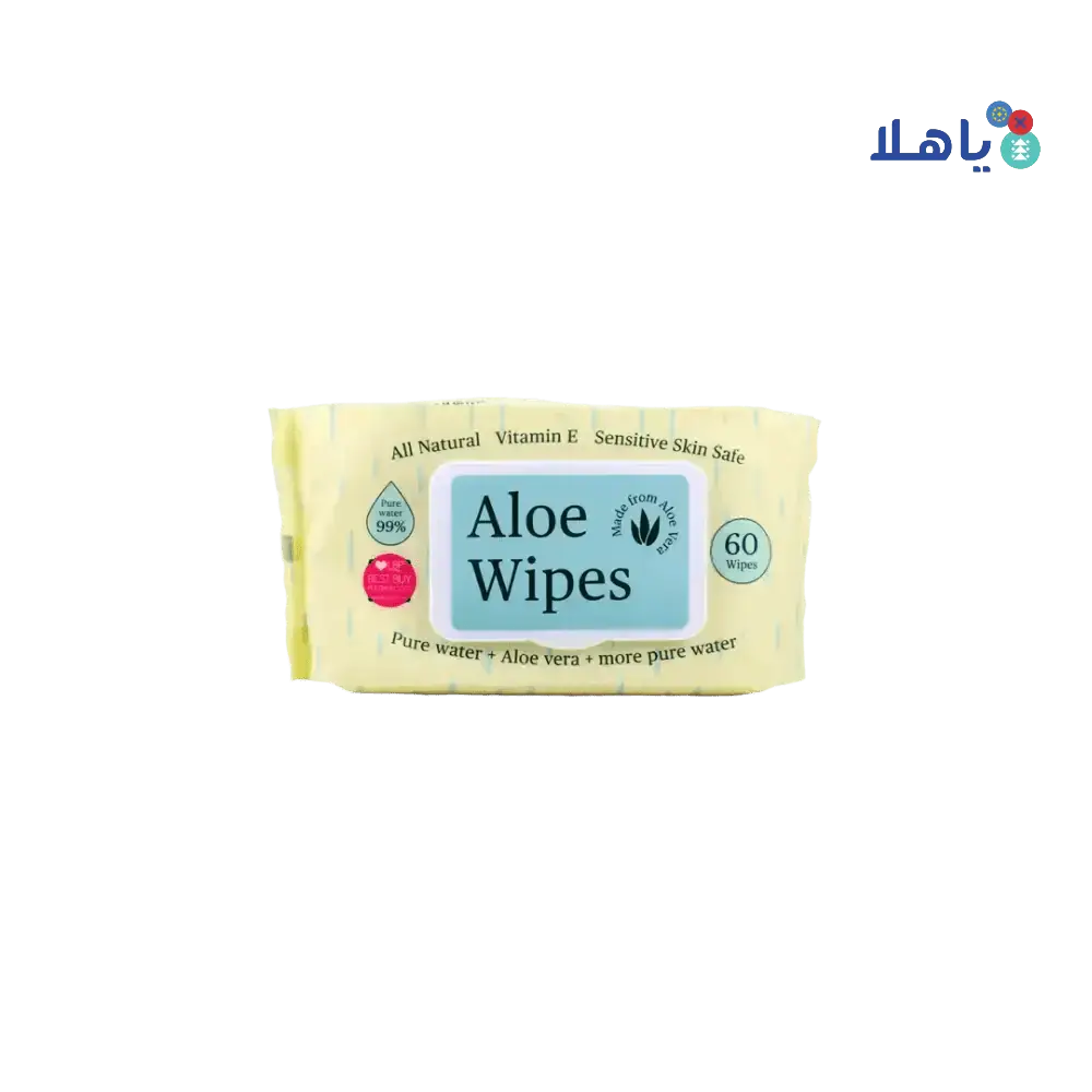 Bumbum - Bumbum Aloe Wipes 60 Wipes - Pharmazone - 